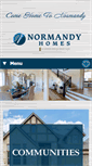 Mobile Screenshot of normandyhomes.com